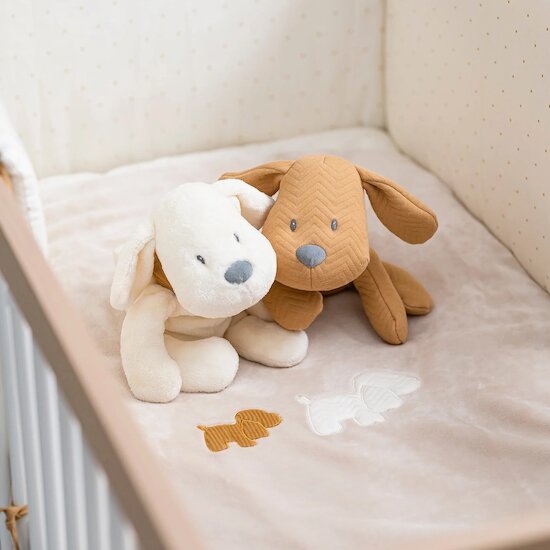 Charlie Peluche Vanille  de Nattou Charlie Peluche Vanille  de Nattou