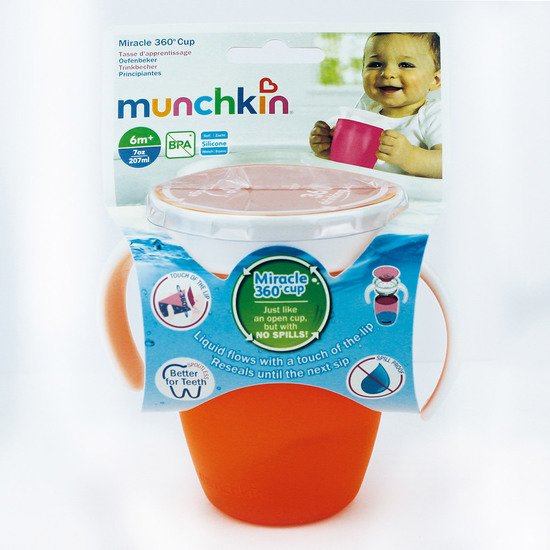 Tasse Miracle 6 Mois Et 7 Ml Vert De Munchkin Tasses Verres Aubert