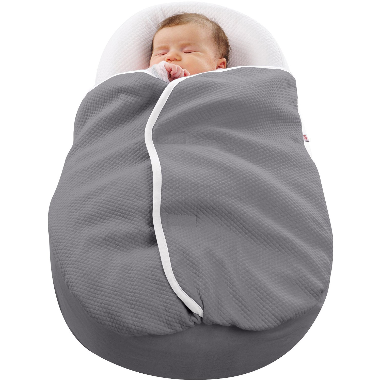 Cocoonacover Ouatinee Fleur De Coton Gris De Red Castle Cales Bebe Aubert