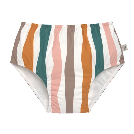 Maillot de bain couche Vagues Rose  de Lässig