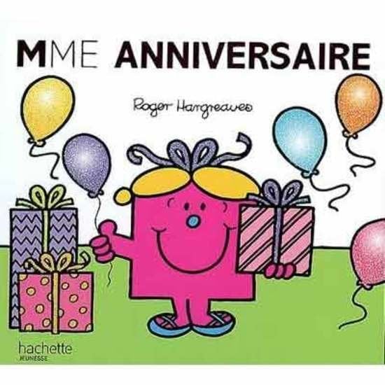 Monsieur-Madame - les Madames Madame Anniversaire  de Hachette Jeunesse