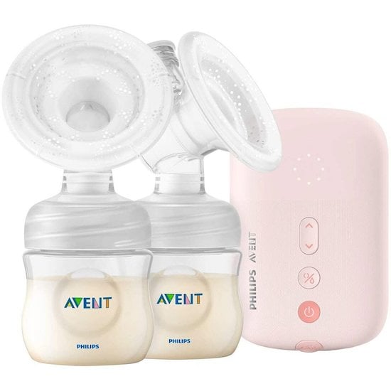 Tire-lait électrique double SCF397/11  Rose  de Philips AVENT