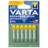 Pile rechargeables LR03/AAA 5+1 Gratuite