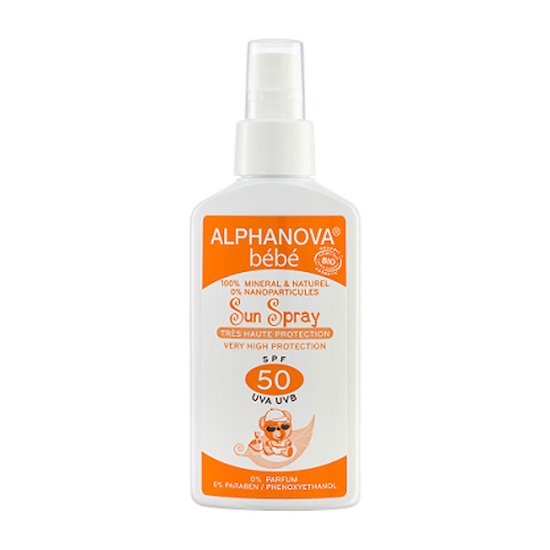 Soin Solaire SPF50 Bio   de Alphanova bébé