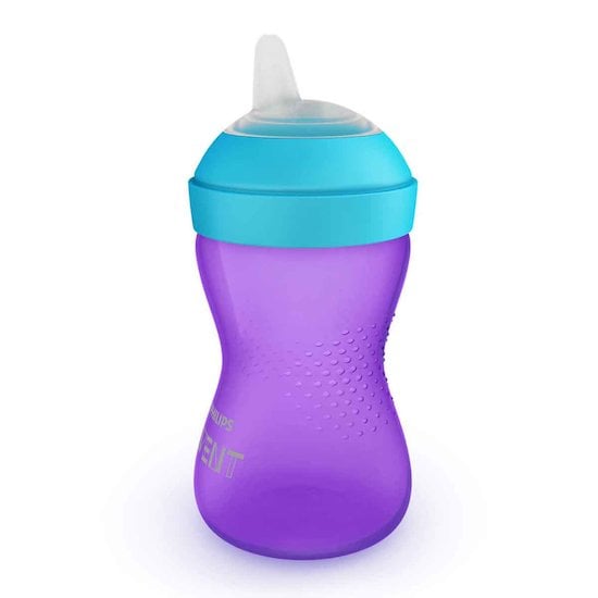 Tasse à bec souple My Grippy 300 mL Violet  de Philips AVENT