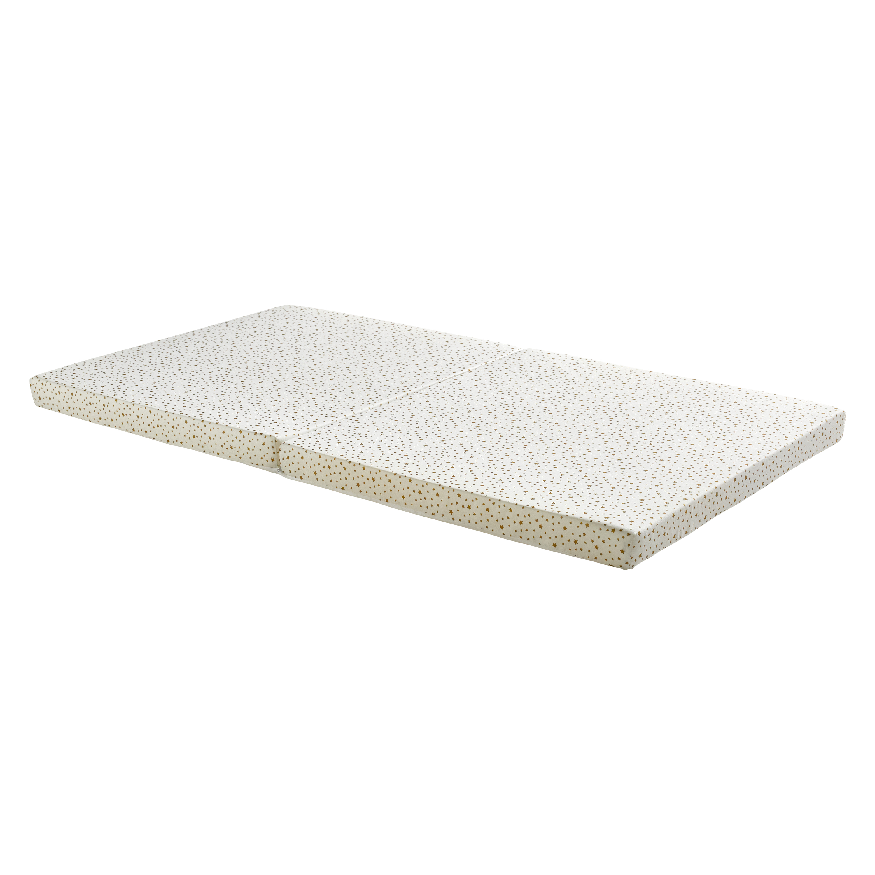 Matelas Pliant Etoiles Dorees 60 X 1 Cm De P Tit Lit Matelas De Voyage Aubert