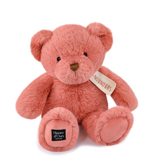 Le Nounours Ours en peluche Rose praline 28 cm de Histoire d'ours