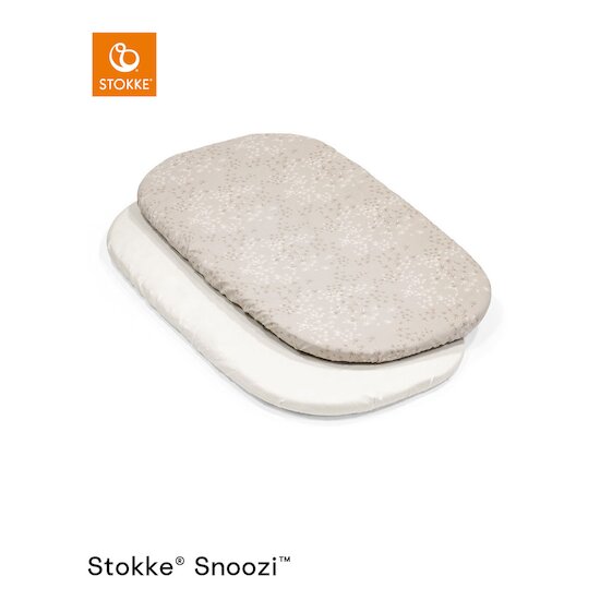 Draps-housses Snoozi™ Vanilla Dandelion  de Stokke®