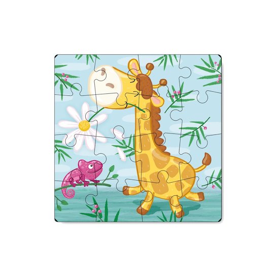 Puzzle 16 éléments Girafe  de Dodo