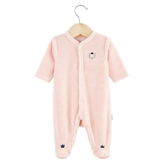 Pyjama Royal Baby Rose doudou Naissance de P'tit bisou