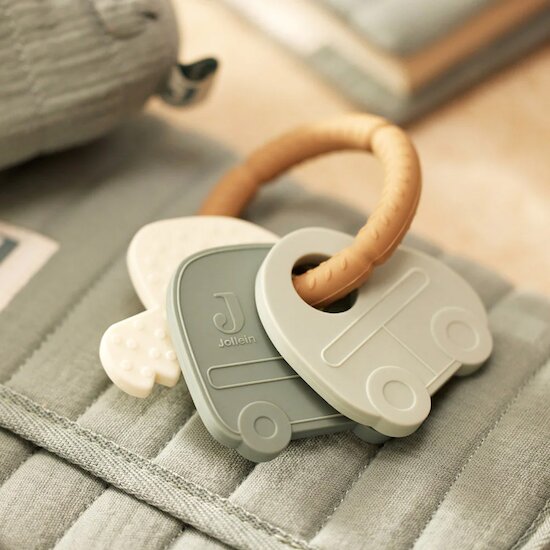 On The Go Anneau de dentition Porte-clé Silicone   de Jollein