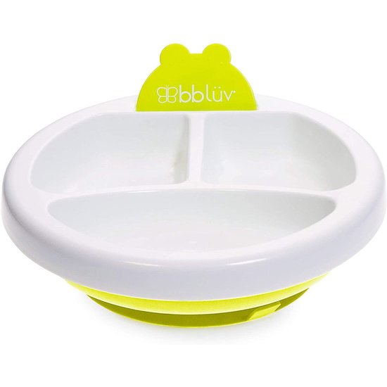 Platö - Assiette chauffante pour bébé Lime  de BBLüv