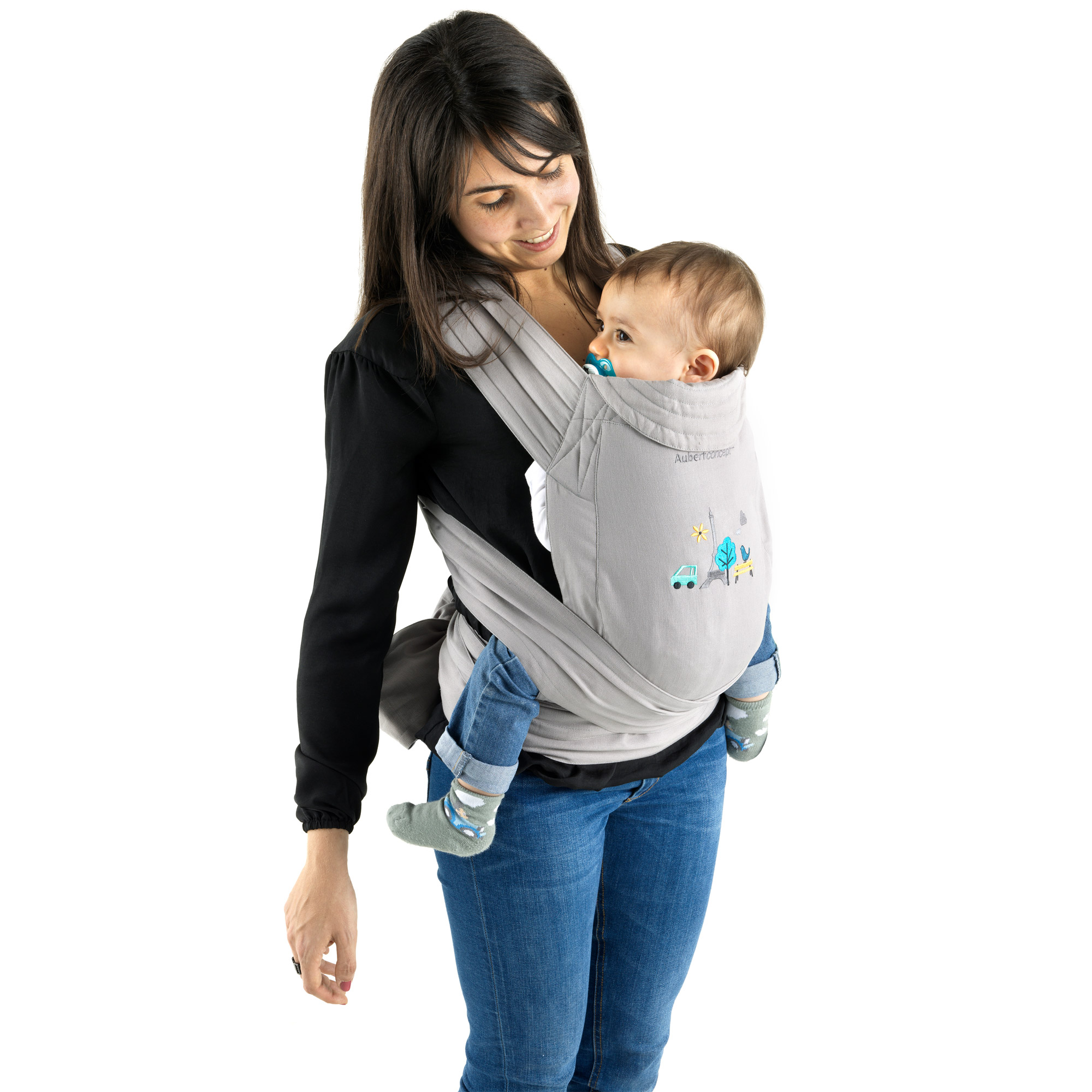 Porte Enfant Souple Urban De Aubert Concept Porte Bebe Ventral Aubert