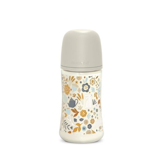 Biberon avec tétine SX Pro Wonderland Beige 270 ml de Suavinex Biberon avec tétine SX Pro Wonderland Beige 270 ml de Suavinex