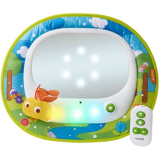 Miroir Auto Musical Lucioles De Munchkin Brica Autres Accessoires De Voyage Aubert