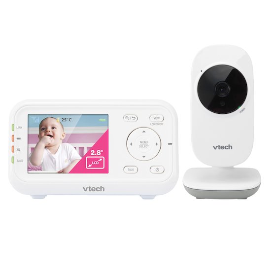 Babymoov Babyphone Video YOO Care - Caméra Orientable à 360° & Ecran 2,4