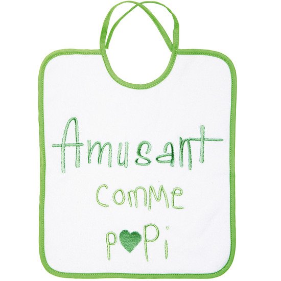 Bavoir 1er âge 28 x 32 cm