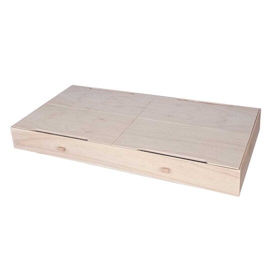 Marelia Tiroir lit Bois Naturel 70 x 140 cm de Théo