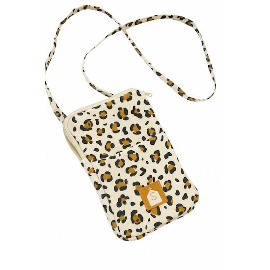 Pochette Téléphone Léopard  de Sauthon Baby's Sweet Home
