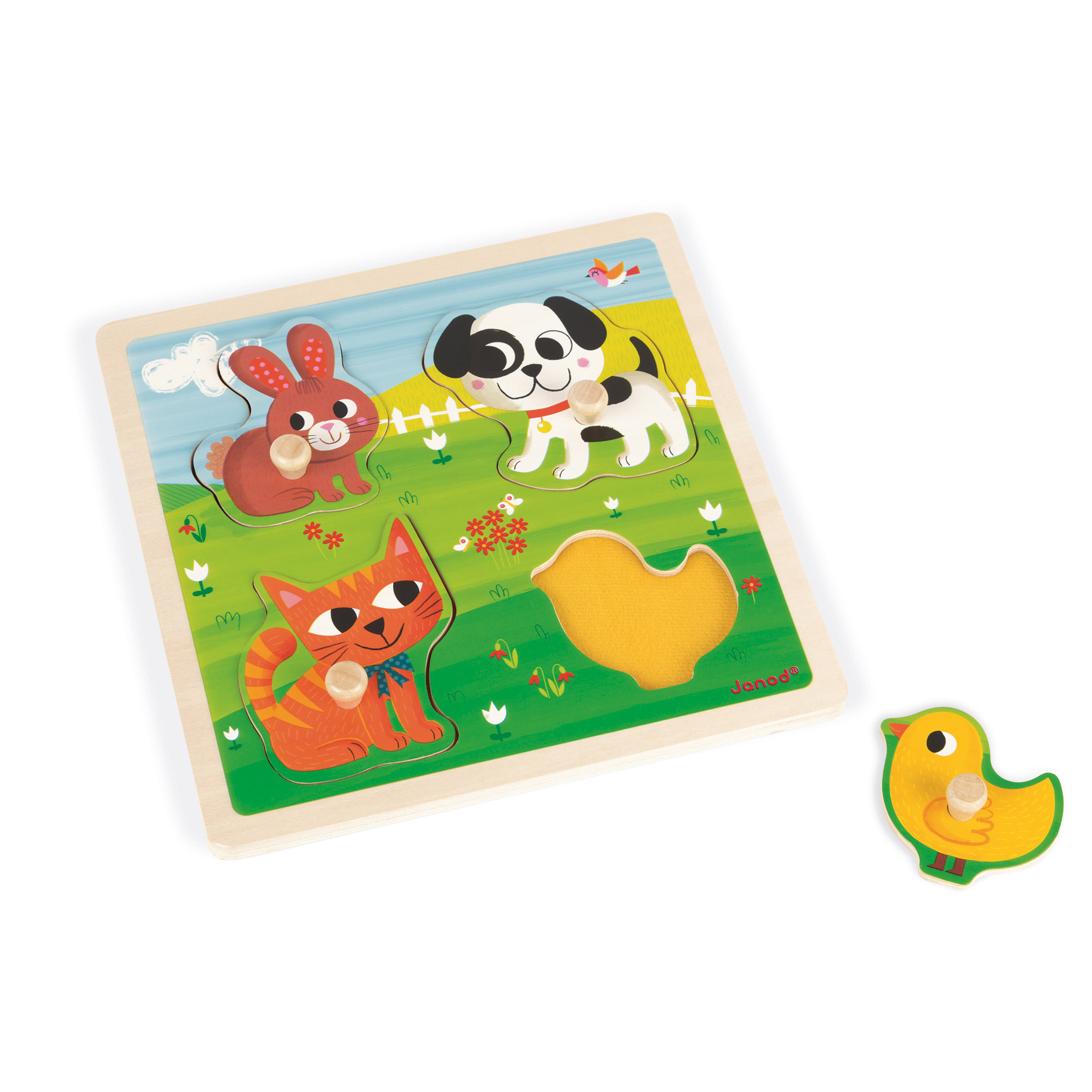 Puzzle Bois Tactile Premiers Animaux 4 Pieces De Janod Puzzle Aubert Puzzle Bois Tactile Premiers Animaux 4 Pieces De Janod Puzzle Aubert