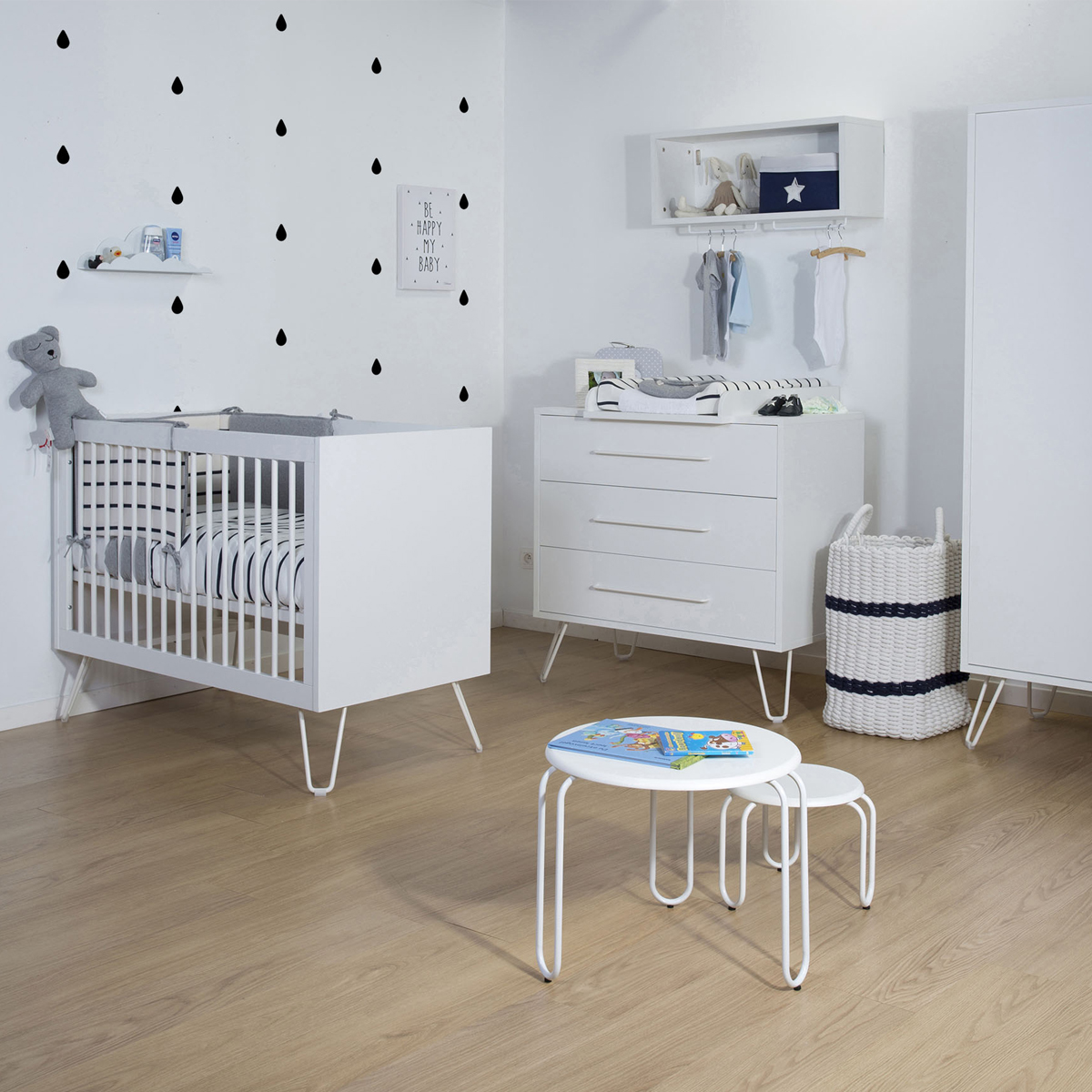 Petite Etagere Murale Nuage Blanc De Childhome Etageres Murales Aubert