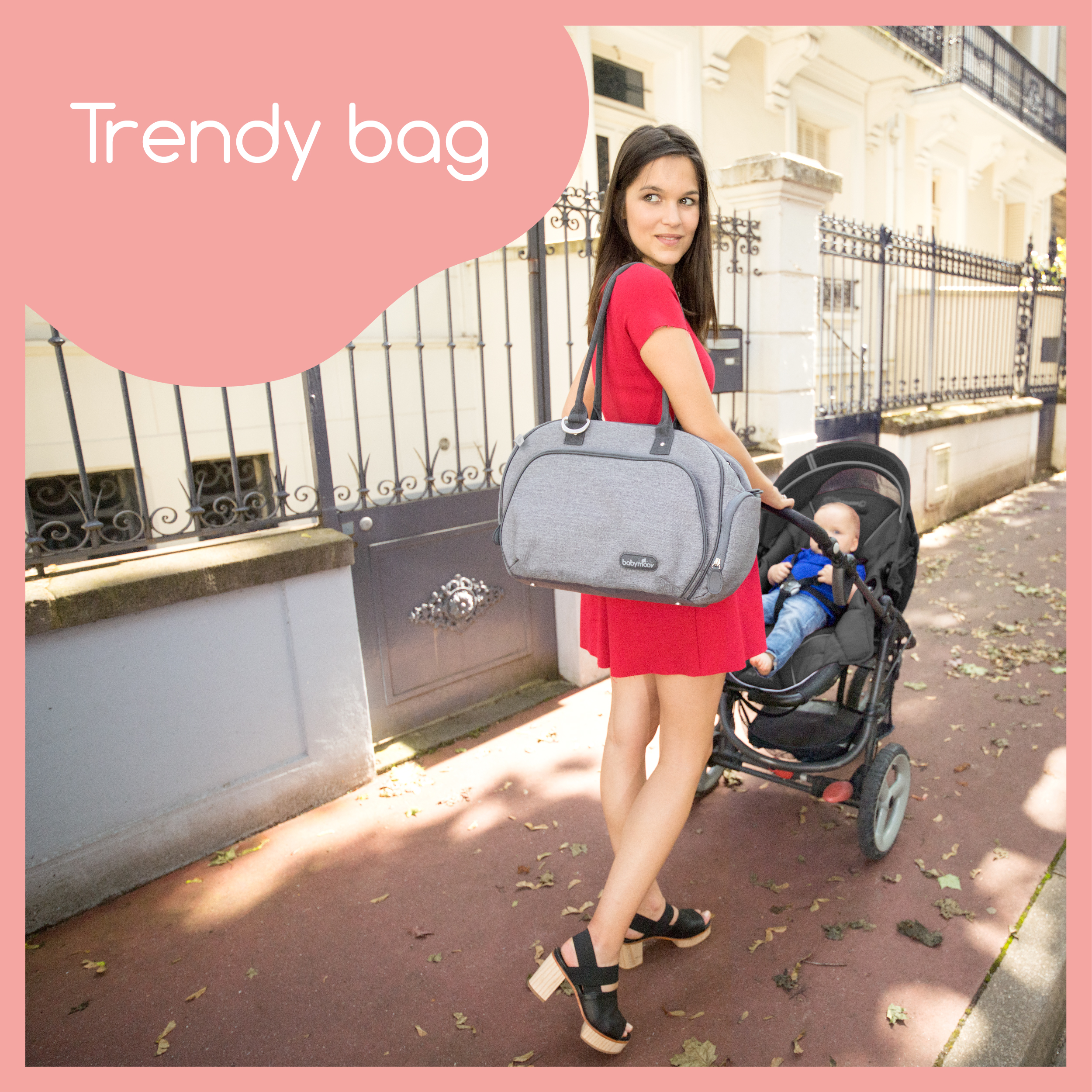 Sac Langer Trendy Bag Smokey de Babymoov Sacs langer Aubert