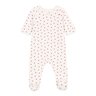 Pyjama bébé coeur en velours