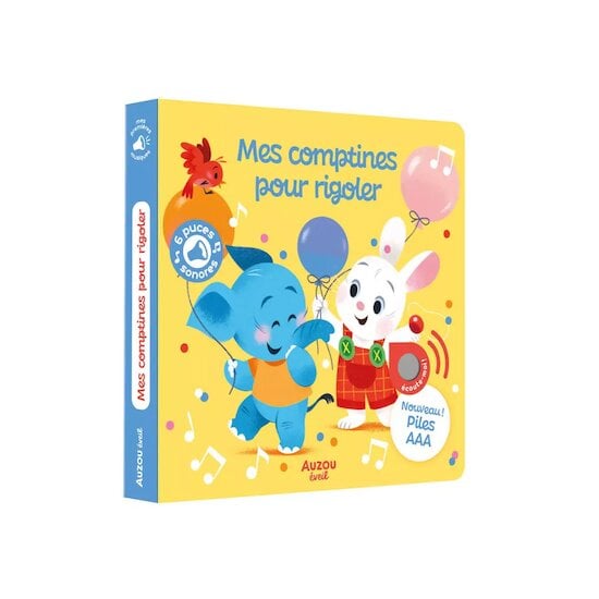 Mes comptines pour rigoler   de AUZOU