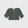 Cardigan en tricot point mousse