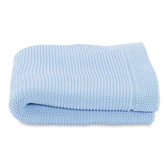 Couverture tricot Bleu océan  de Chicco