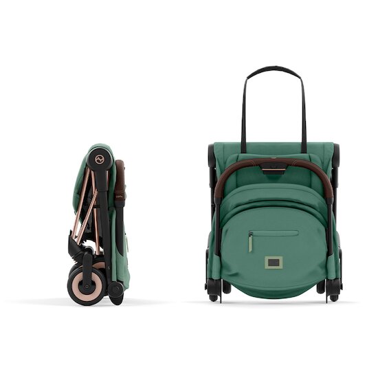 Poussette Coya Rosegold/Leaf Green  de CYBEX
