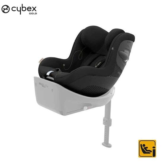 Siège auto Groupe 0+/1 pivotant Isofix Premium nova black