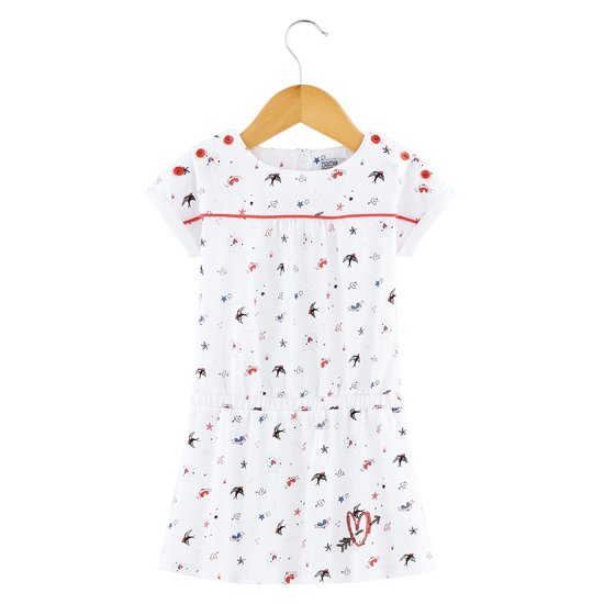 Robe let's rock collection Nashville Music City Fille Blanc  de Nano & nanette