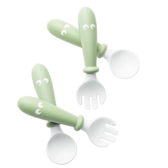 Lot 4 Cuilleres Et Fourchettes Vert Pastel De Babybjorn Couverts Aubert Lot 4 Cuilleres Et Fourchettes Vert Pastel De Babybjorn Couverts Aubert