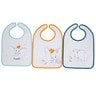 Animals lot de 3 bavoirs 1er âge