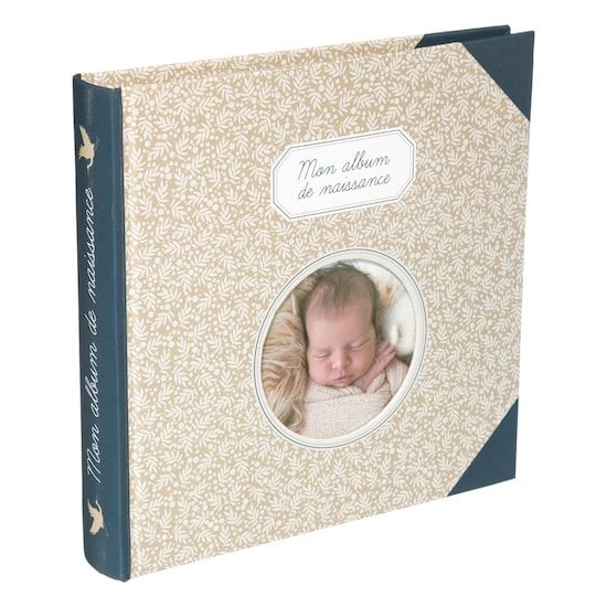 Livre photo tissu personnalisé, album photo doudou, cadeau original pour  bébé