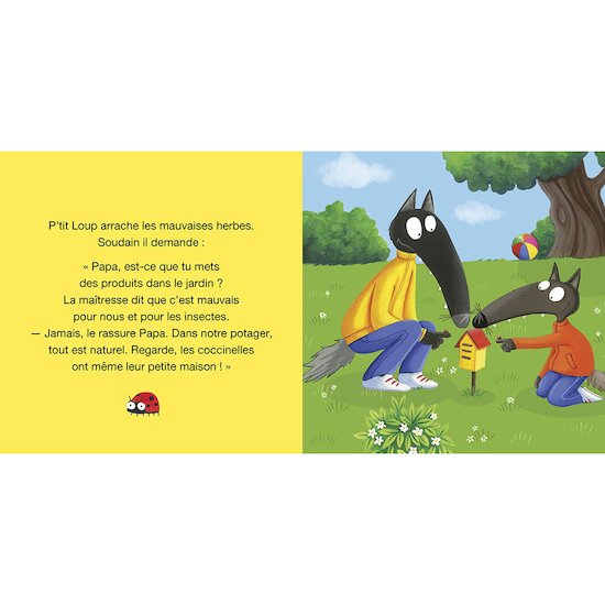 P'tit Loup sauve la planète Vert  de AUZOU