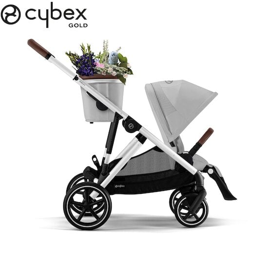 Poussette Gazelle S Silver/Lava Grey  de CYBEX