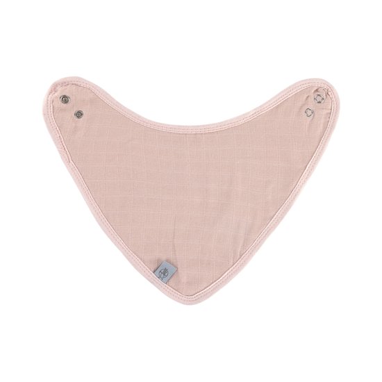 Lot de 3 bandanas en mousseline Rose poudré, blanc cassé, rouille  de Lässig