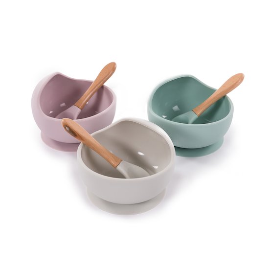 Miracle Baby Bol Ventouse pour Bébé Bowl en Silicone avec Couvercle et  Cuillère Assiettes Anti-Dérapante pour Enfant, Sans BPA, Passe au  Lave-vaisselle et au Micro-ondes, Rose : : Bébé et Puériculture