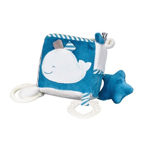 Blue Baleine cube d'activités    de Sauthon Baby's Sweet Home