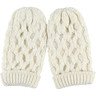 Paire de moufles en tricot torsadé Collection Smart Girl