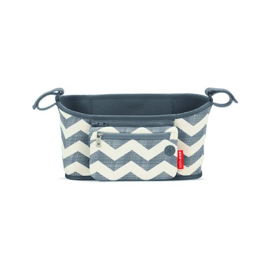 Organisateur de poussette Grab & Go Chevron gris  de Skip Hop