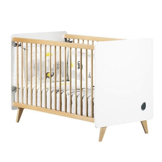 Oslo lit 60x120 Blanc 60 x 120 cm de Sauthon Baby's Sweet Home