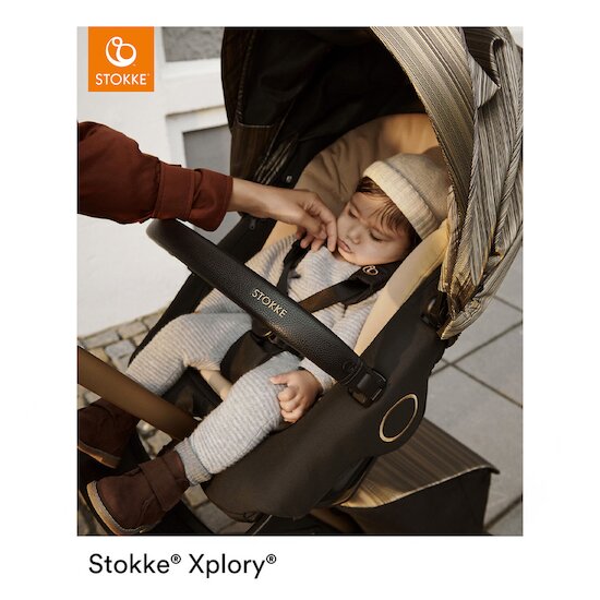Siège poussette Xplory® V6 Gris mélangé de Stokke®, Poussettes citadines :  Aubert