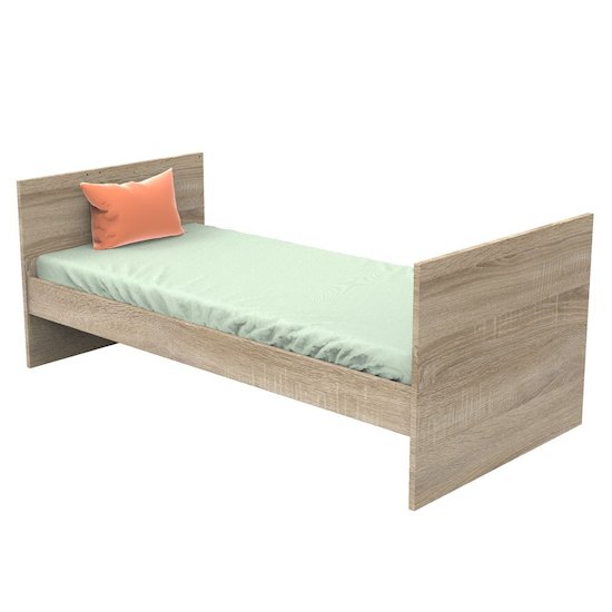 Nova New Lit bébé Blanc lin  de Sauthon Baby's Sweet Home Nova New Lit bébé Blanc lin  de Sauthon Baby's Sweet Home