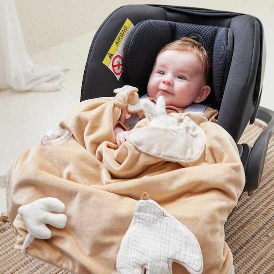 Bali, Moka & Snow Couverture Multi-activités  45 x 45 cm de Noukies