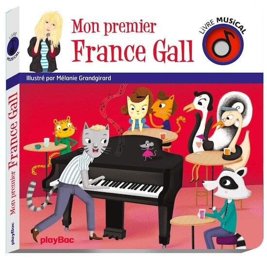 Livre musical Mon premier France Gall    de PlayBac