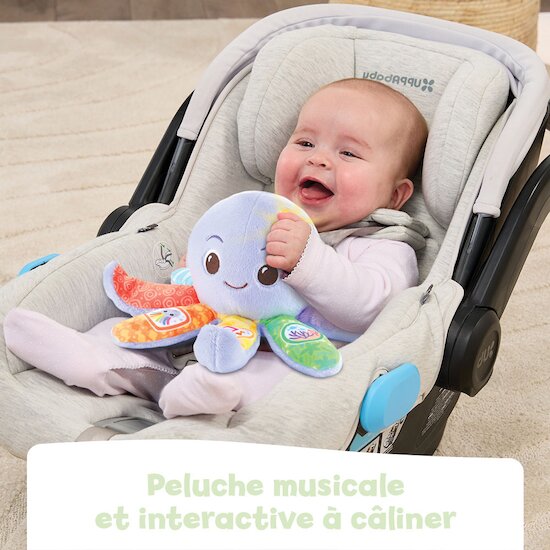 Peluche musicale Lila, Lumi pieuvre musicale   de Vtech Peluche musicale Lila, Lumi pieuvre musicale   de Vtech