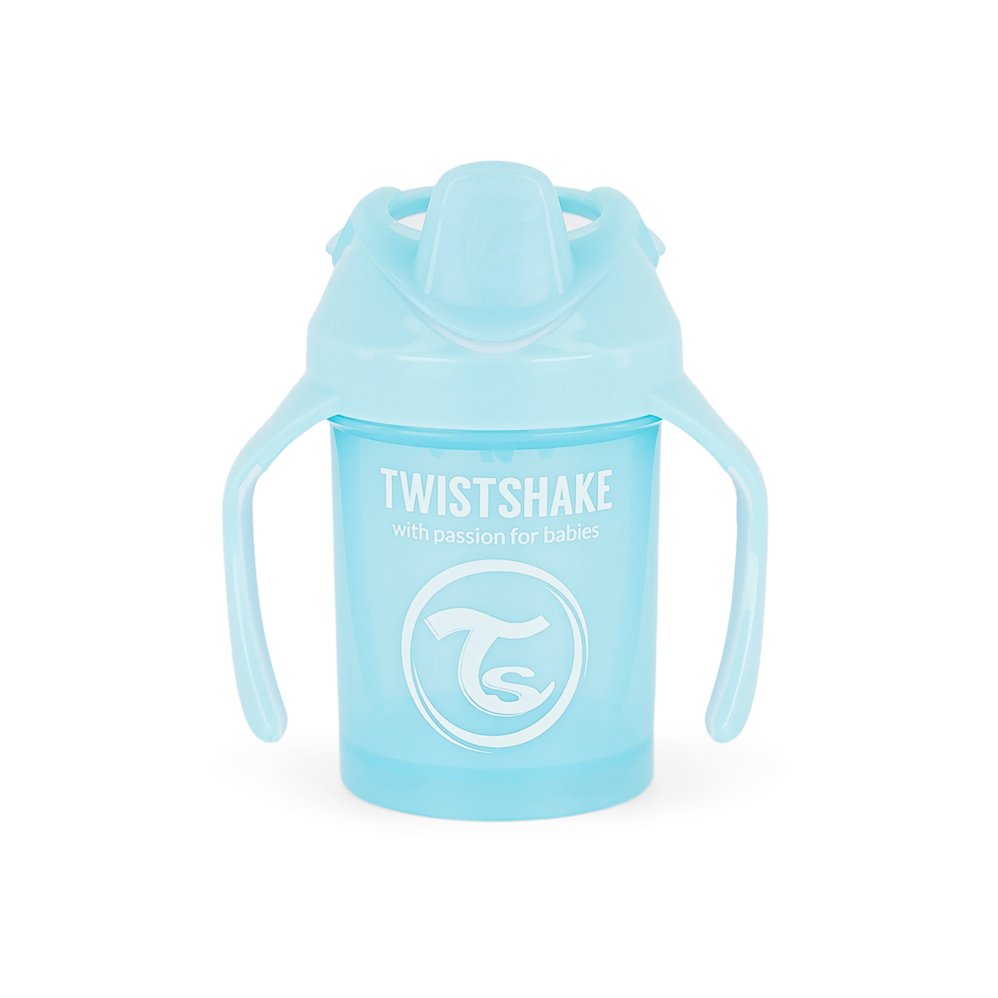 Tasse d'apprentissage Mini Cup Bleu 230 ml de Twistshake, Tasses